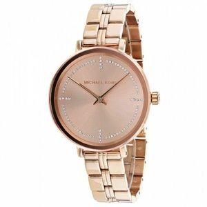 Michael Kors MK3793 Bridgette Bracelet Watch Rose Gold